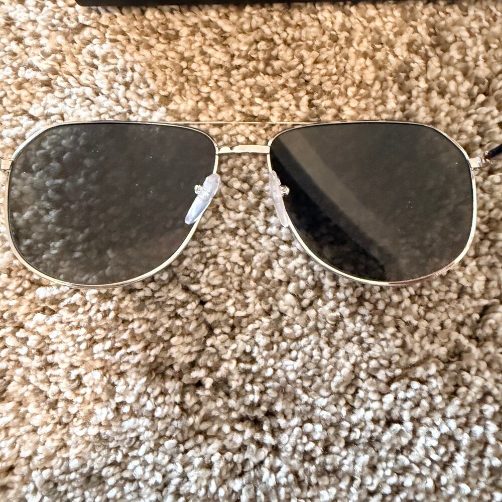 Prada Mens Sunglasses SPR59W GAQ-731 60-18-145 Black Silver Frame Grey Lens - Picture 6 of 11